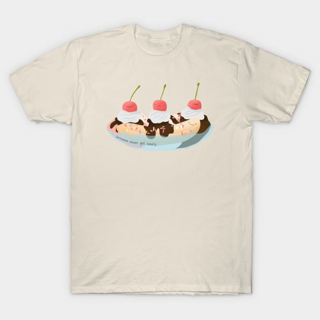 Banana Split T-Shirt by crankycranium